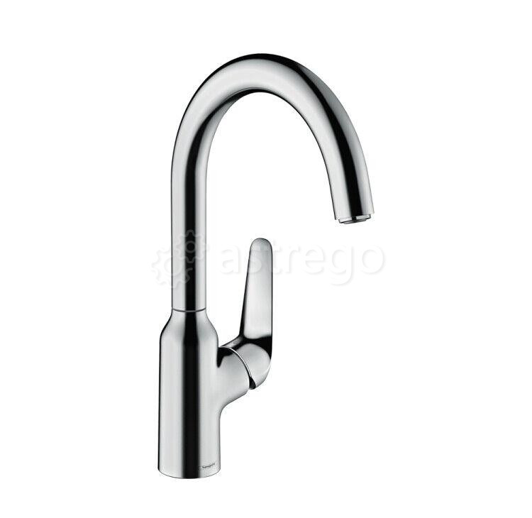 Смеситель для кухни Hansgrohe, Focus M42, тип открывания воды - однорычажный 71802000 Москва - изображение 1