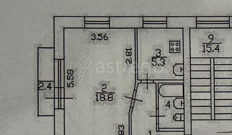 1-комн. квартира, 31.6 м2, 5/5 эт. Санкт-Петербург - изображение 9
