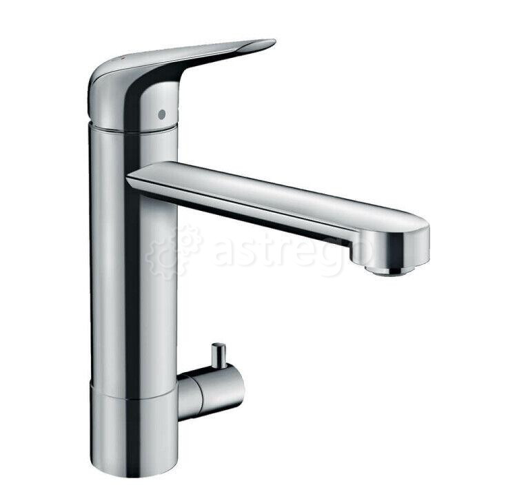 Смеситель для кухни Hansgrohe, Focus M42, с запорным вентилем, тип открывания воды - однорычажный Москва - изображение 1