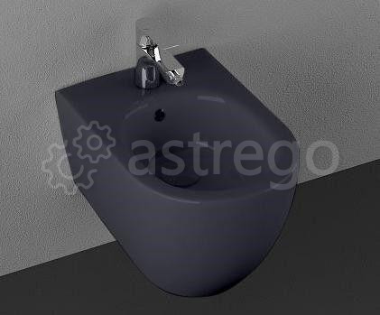 Биде подвесное Allen Brau Reality 4.32008.AN антрацит Новосибирск - изображение 1