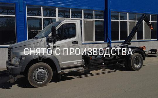 Бункеровоз Крюковой погрузчик КМ-10 на шасси ГАЗ-3309 Москва - изображение 1