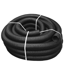 Труба дренаж пнд.d 160 мм (50м), без перфорации, без фильтра, SN4 SN4 Пермь