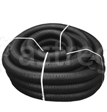 Труба дренаж пнд.d 160 мм (50м), без перфорации, без фильтра, SN4 SN4 Пермь - изображение 1