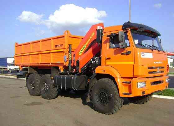 Самосвал на шасси КАМАЗ 43118 с КМУ ИМ-150N Самара