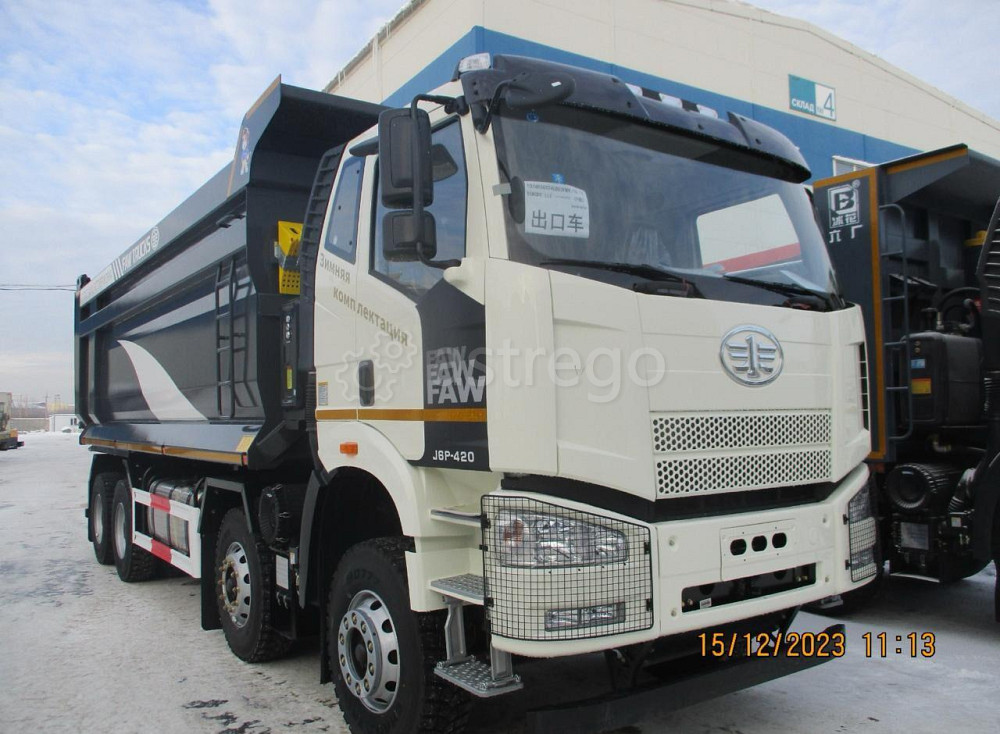 Самосвал FAW 3310 (8х4) с U-образным кузовом Tianma объёмом 34 м Краснодар - изображение 1