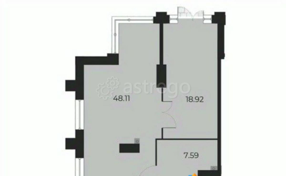 Свободного назначения, 82 м2 Санкт-Петербург - изображение 2