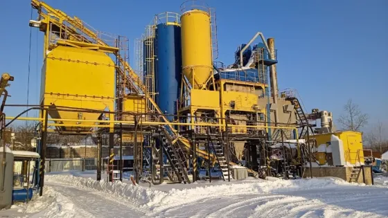 Асфальтосмесительная установка (асфальтобетонный завод) ДС-18567 Орел