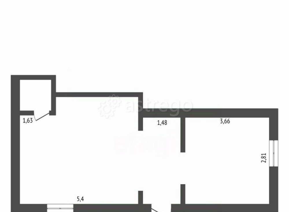 Свободного назначения, 36.6 м2 Благовещенск - изображение 1