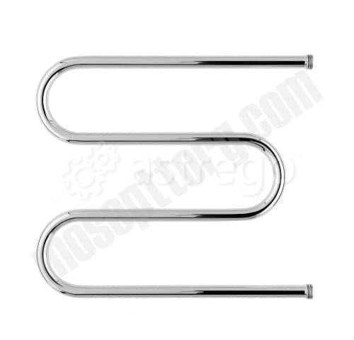 Полотенцесушитель водяной нержавеющая сталь М-образный Ду 25 (1") НР 500х700мм боковое подключение В Москва - изображение 1