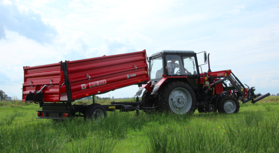 Прицеп тракторный самосвальный Т-703 (г/п 3,5 т.) Самара