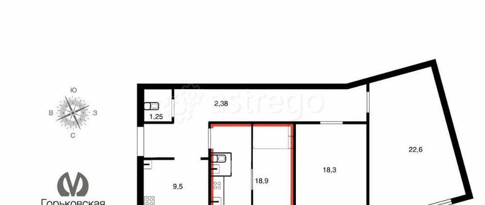 Комната, 18.9 м2, 3/5 эт. Санкт-Петербург - изображение 4