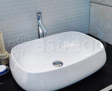 Раковина на столешницу Cerama LUX 9243 (56х42х14) Красноярск - изображение 1