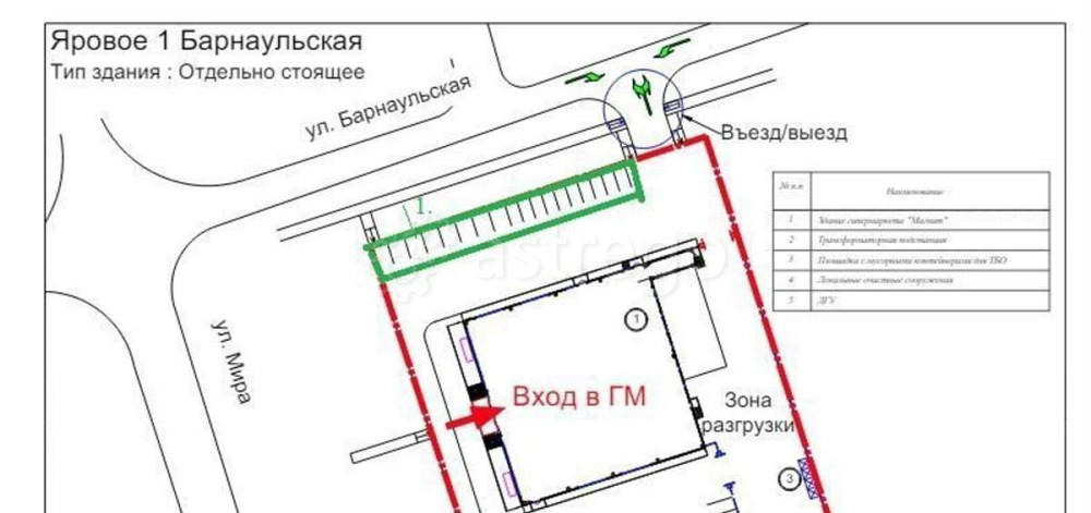Свободного назначения, 216 м2 Яровое - изображение 1