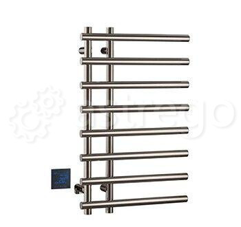 Полотенцесушитель электрический BOHEME Uno 8П 500/800 Nikel Brush Новосибирск - изображение 1