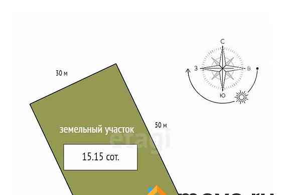 Земельный участок, 15.15 сотки Белгород