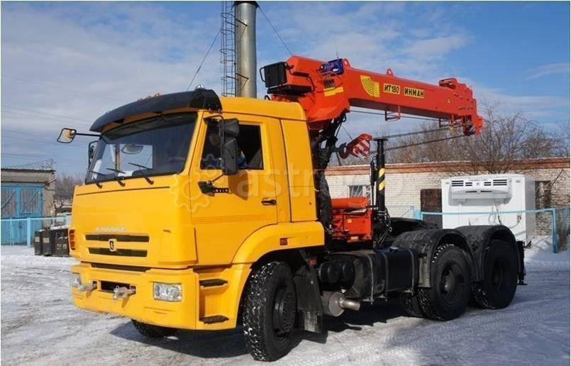Седельный тягач Камаз 65116 с манипулятором ИнМан ИТ-180 Самара - изображение 1
