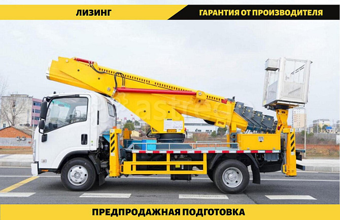 Автовышка на шасси Isuzu Elf 30 м Благовещенск - изображение 1