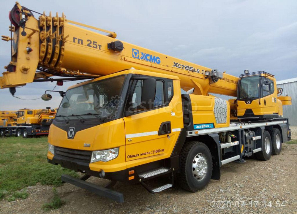 Автокран XCMG XCT25L5_S 25 т, 6x4 Москва - изображение 1