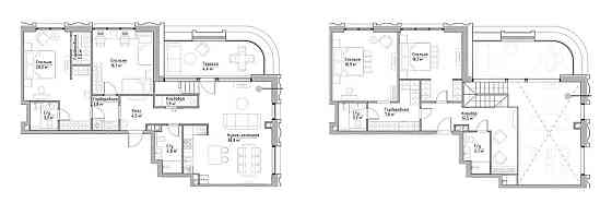 4-комн. квартира, 158.9 м2, 32/39 эт. Москва