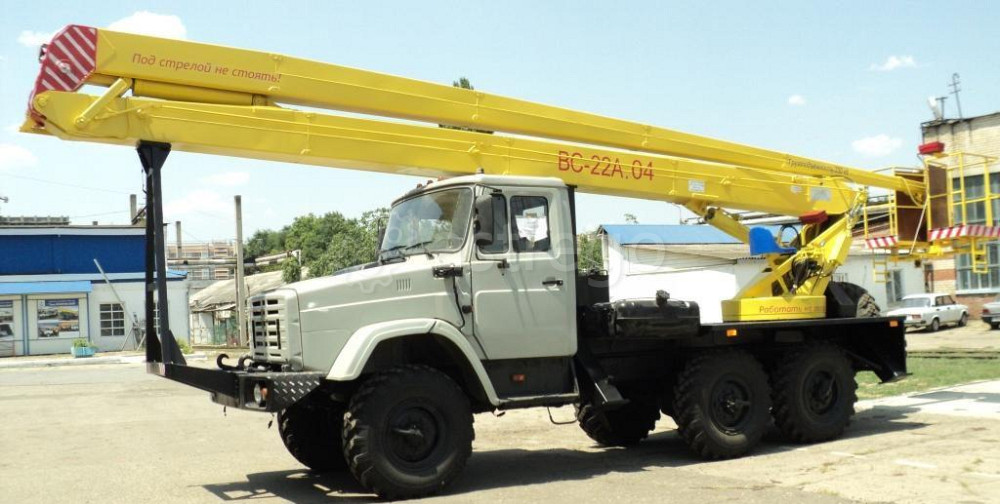 Автовышка ВС 22.02 на шасси газ 33086 Земляк Самара - изображение 1