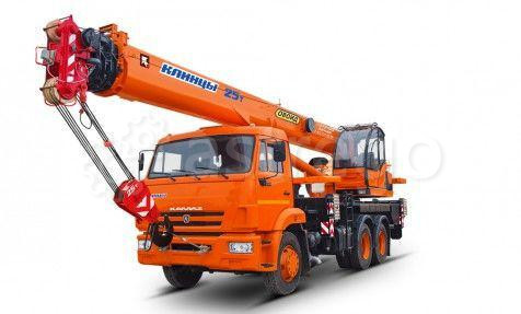 Автокран 25 т Клинцы КС-55713-1К-4 на шасси Камаз-65115 6х4 Самара - изображение 1