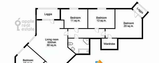 5-комн. квартира, 170 м2, 8/10 эт. Москва