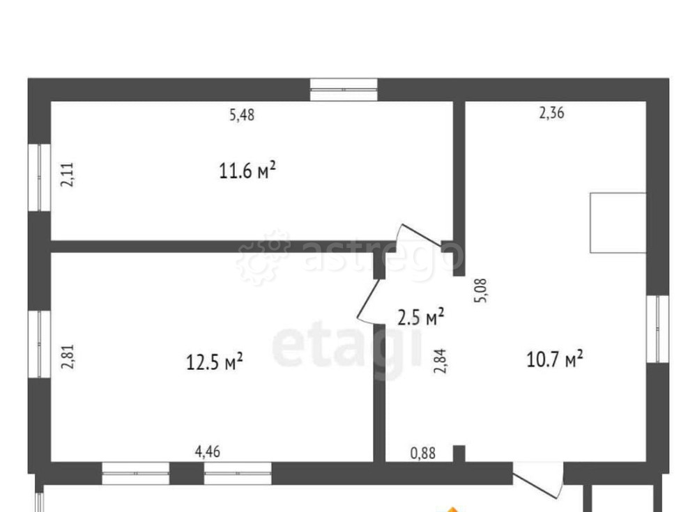 Дом, 47.9 м2, 12 соток, 1 эт. Благовещенск - изображение 7
