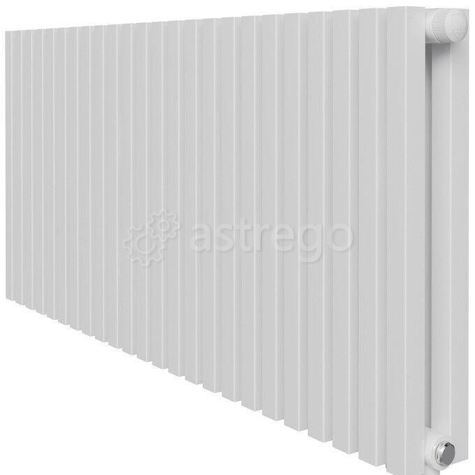 Стальной трубчатый радиатор 2-колончатый Royal Thermo Shift Q30 VC2050 - 20 секций RAL9016, нижнее 1 Нижний Новгород - изображение 1