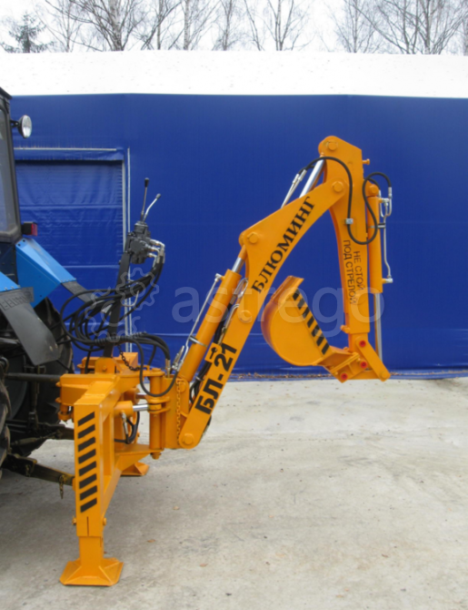 Мини-экскаватор БЛ-21 на трактор МТЗ-82 Санкт-Петербург - изображение 1