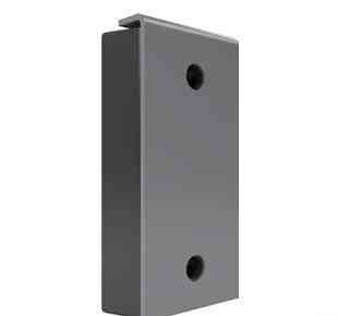 Бампер резиновый 450х250х100 мм с металлической рабочей накладкой Красноярск