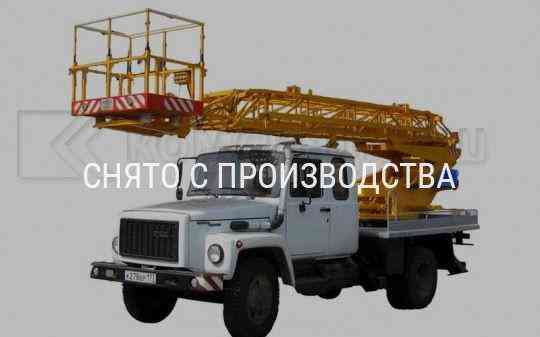 Автовышка на шасси ГАЗ 3309 Москва