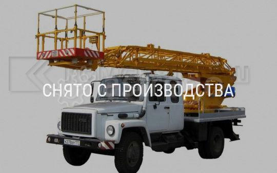 Автовышка на шасси ГАЗ 3309 Москва - изображение 1