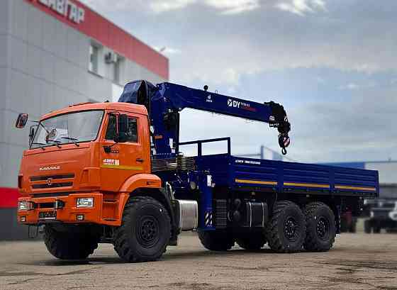 КАМАЗ 43118 6x6 c манипулятором Dongyang 1956 на 8 тонн Набережные Челны