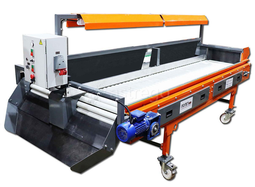 Стол роликовый инспекционный переборочный для овощей: картофеля, лука, моркови, свеклы, корнеплодов  Москва - изображение 1