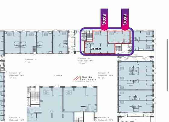 Торговое помещение, 129 м2 Химки