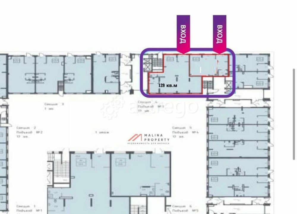 Торговое помещение, 129 м2 Химки - изображение 2