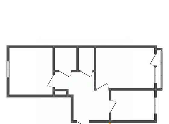 2-комн. квартира, 49.6 м2, 3/3 эт. Свободный