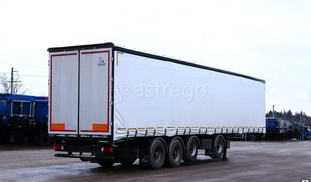 Полуприцеп Шторно-Бортовой Тонар T4-13V/К Москва - изображение 1