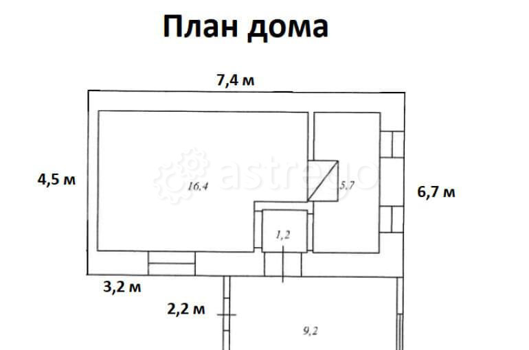 Дом, 32.8 м2 Хотьково - изображение 10