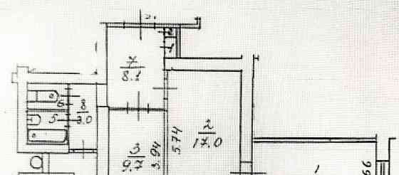 3-комн. квартира, 68.2 м2, 2/12 эт. Одинцово