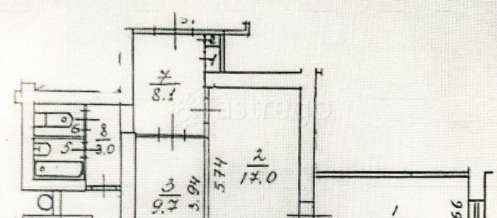 3-комн. квартира, 68.2 м2, 2/12 эт. Одинцово - изображение 4