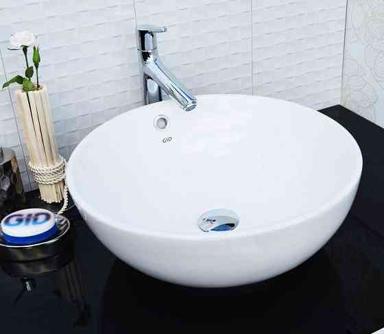 Раковина на столешницу Cerama LUX 9003A (43х43х17,5) Красноярск