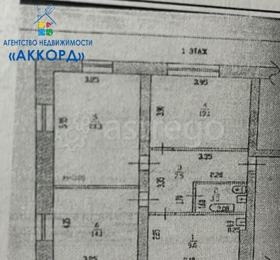 Комната, 10 м2, 1/2 эт. Барнаул - изображение 1