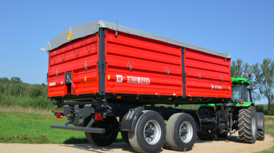 Прицеп тандем Т-755 с надставными бортами (14 т.) Самара