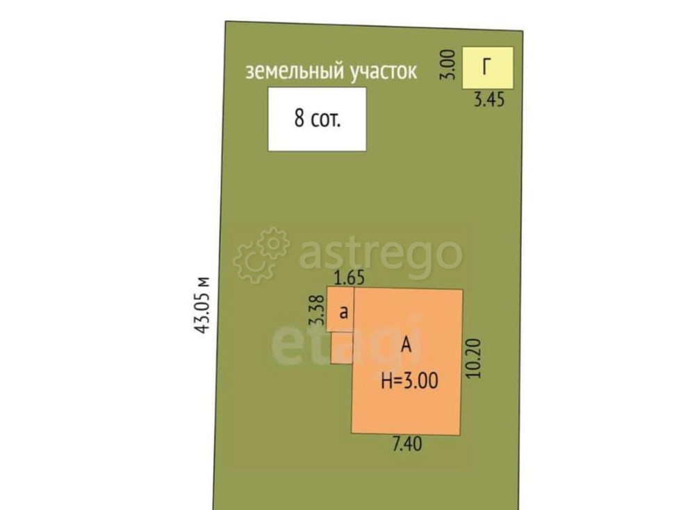 Дом, 66.5 м2, 8 соток, 1 эт. Котлас - изображение 6