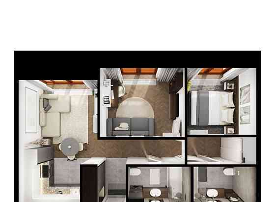 2-комн. квартира, 55 м2, 6/9 эт. Санкт-Петербург