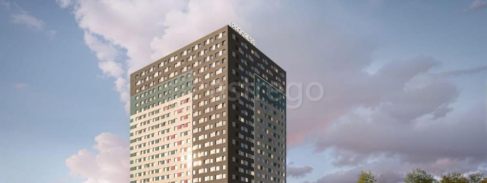 Студия, 21.79 м2, 4/24 эт. Астрахань - изображение 2