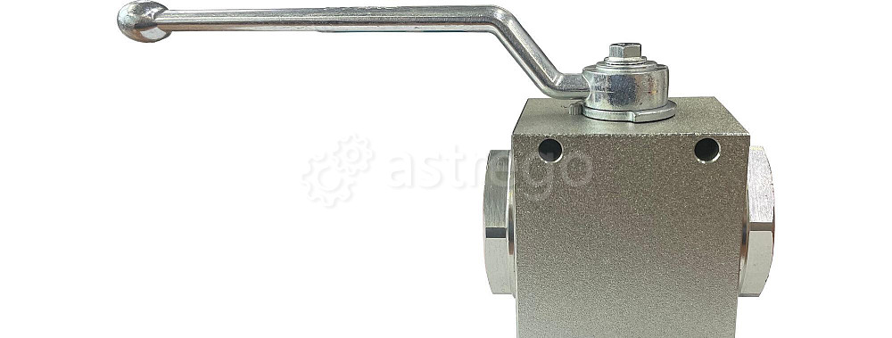 Кран шаровый 2-х ходовой VH2V-G1/4" Москва - изображение 1