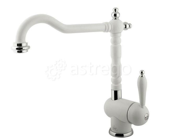 Смеситель для кухни Timo Morea 2406F white-matt 2406F-white-matt Москва - изображение 1