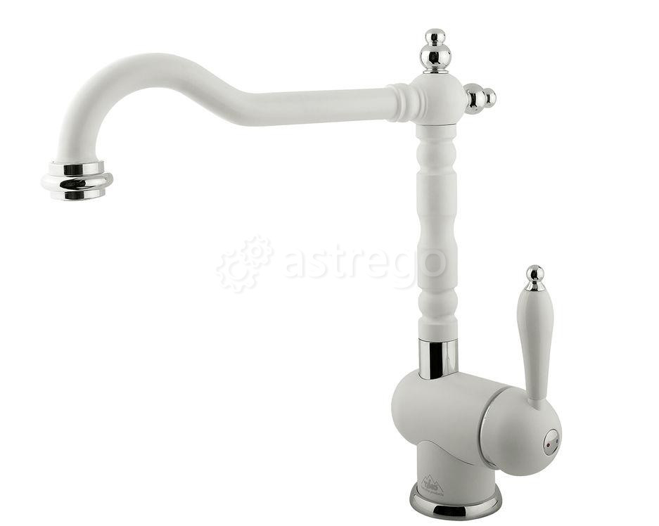 Смеситель для кухни Timo Morea 2406F white-matt 2406F-white-matt Москва - изображение 1